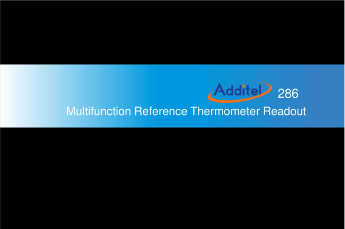 First page preview for Additel 286 Multifunction Reference Thermometer Readout -------User's Manual [Version:20241108V2] Additel Corporation