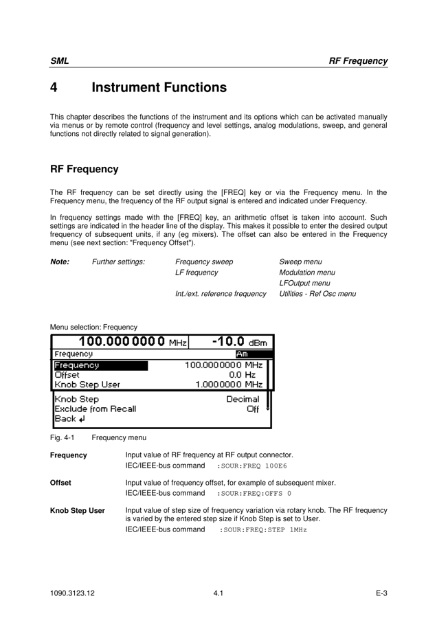 First page preview for SML User Manual